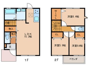 シャン・ド・フィーグの物件間取画像